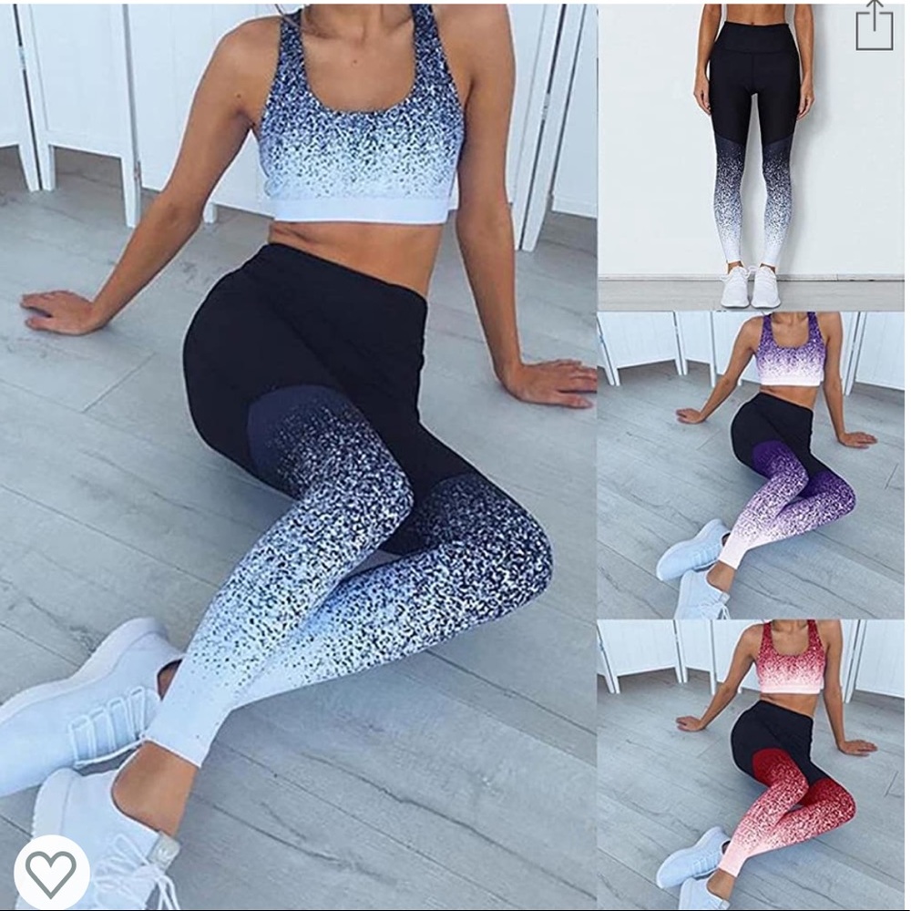 Women Casual Gym Yoga Trousers Active Leggings